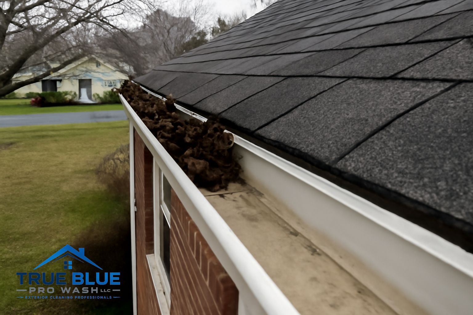 Gutter guard installation on a Wilmington Delaware home in New Castle County
