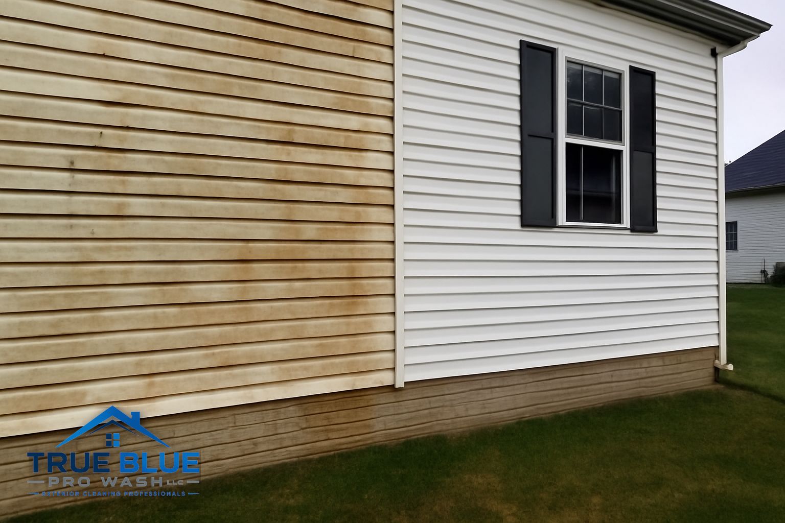 Rust stain on a concrete driveway in Bear Delaware before professional treatment