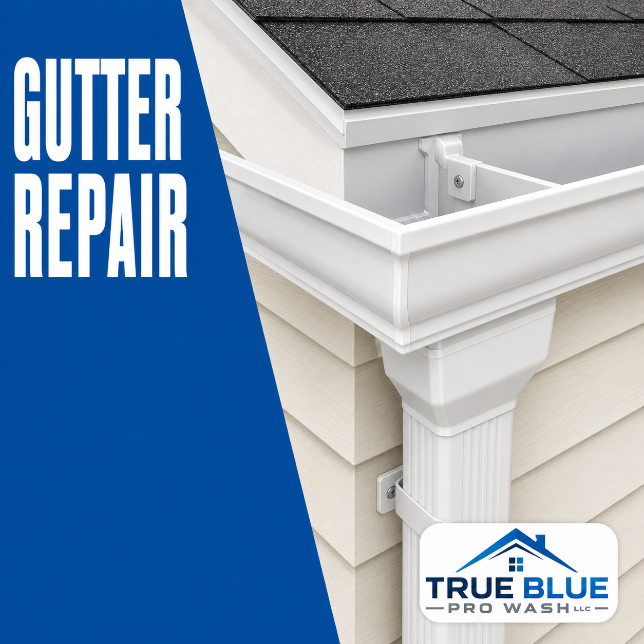 True Blue Pro Wash Gutter Repair in Wilmington DE